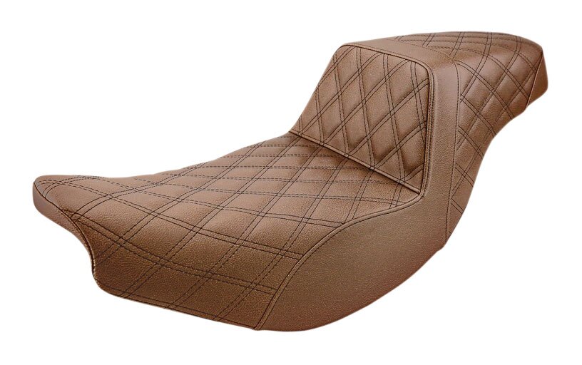 Saddlemen Step-Up LS Lattice Stitch Seat For Indian 2014-2021 Full Lattice Stitch LS