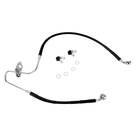 Drag Specialties Rear Brake Line Kit For Non-ABS Harley Touring 2005-2007