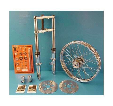 V-Twin Mfg. Dual Disc Front End Assembly For Harley 1948-1999