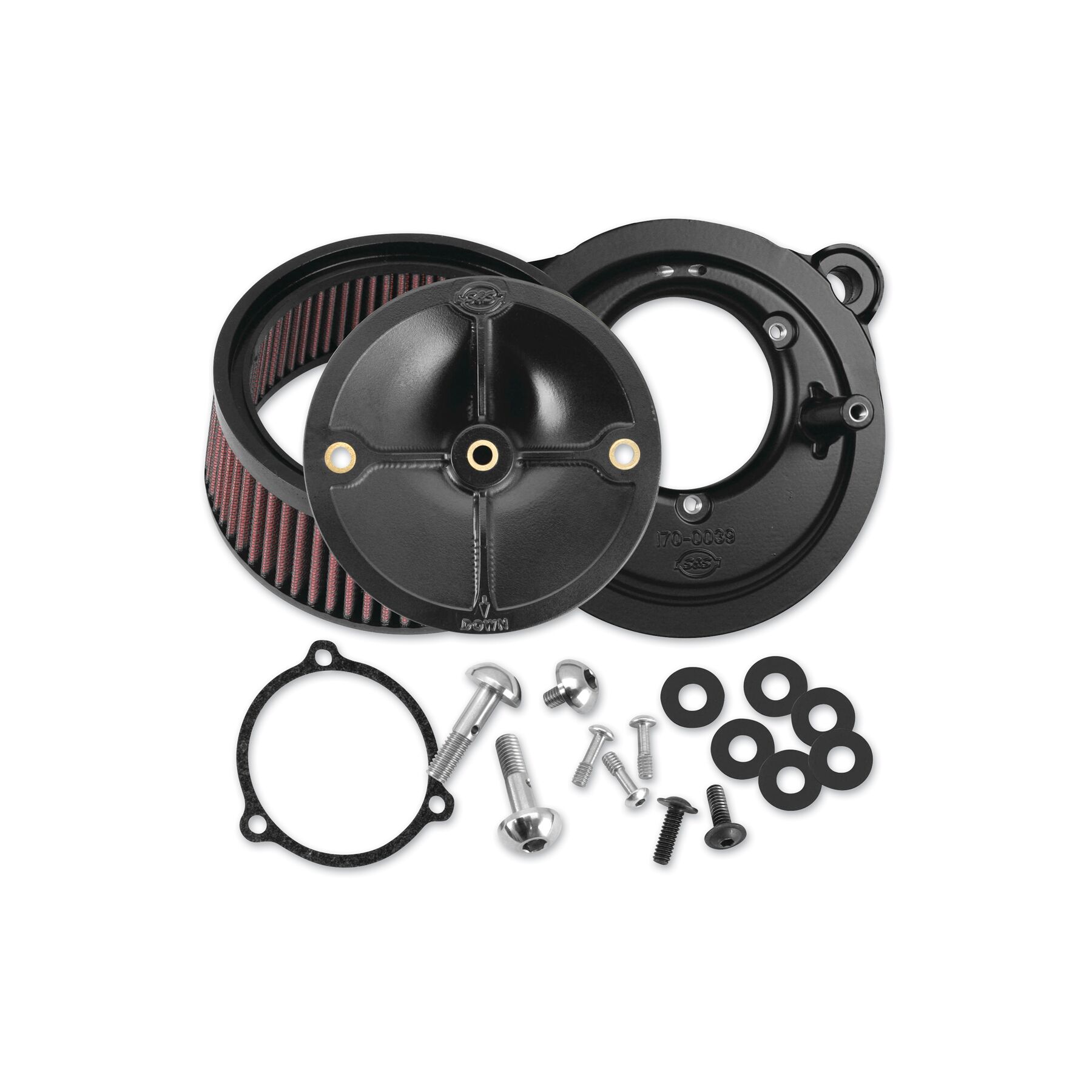 S&S Stealth Air Cleaner for 66mm Throttle Body