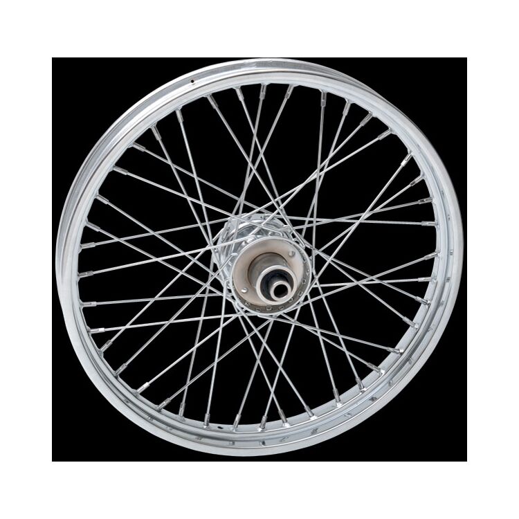 Drag Specialties 40 Spoke Laced Front Wheel For Harley FXST / FXDWG / FXWG 1984-1996