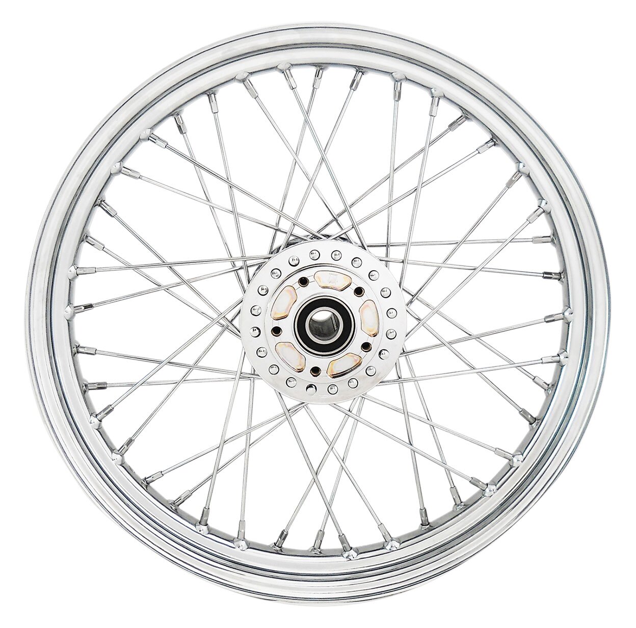 Drag Specialties 40 Spoke Laced Front Wheel For Harley Sportster
