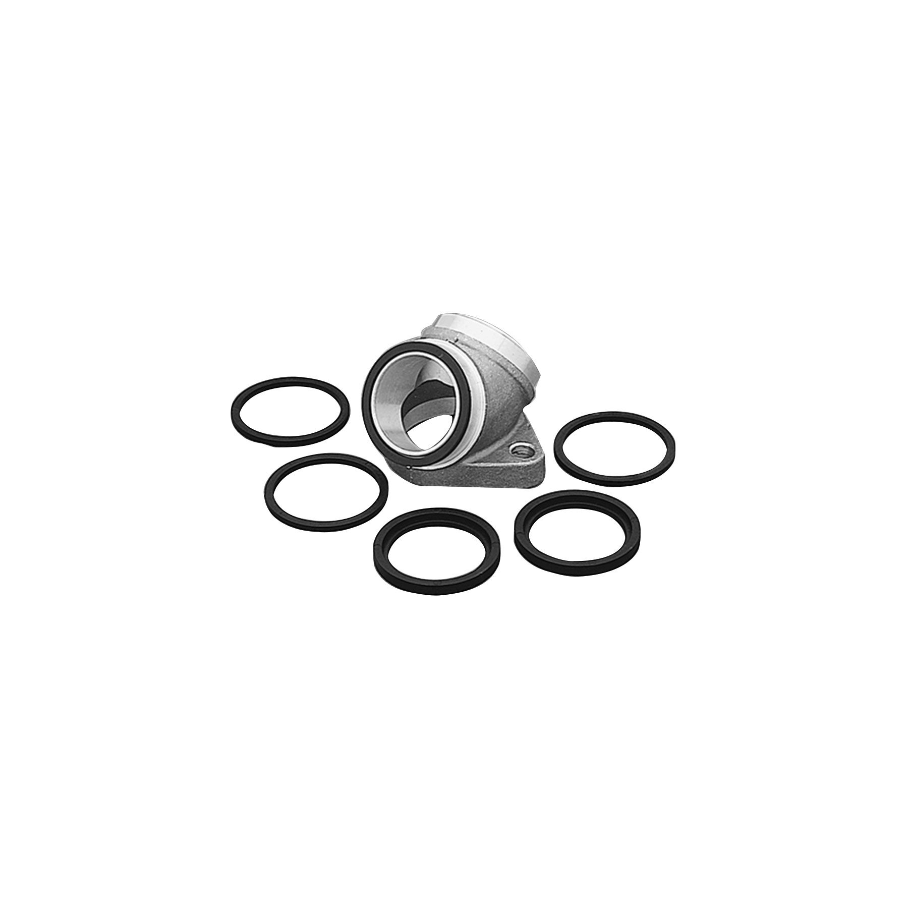 Milwaukee Twins Manifold Adapter Kit For Harley FL / FX / XL 1958-1978