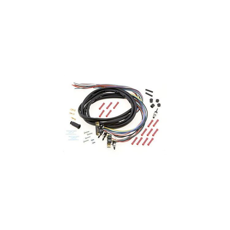 Milwaukee Twins Handlebar Wiring Harness With Switches For Harley FX XL 1973-1981