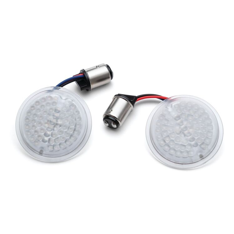 Kuryakyn LuminEZ 1157 Rear Bullet Style Turn Signal Inserts For Harley