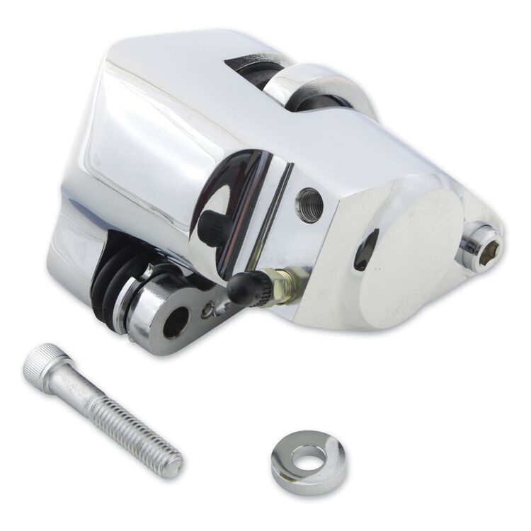 V-Twin Mfg. Chrome Front Right Brake Caliper For Harley FXSTS 1988-2006