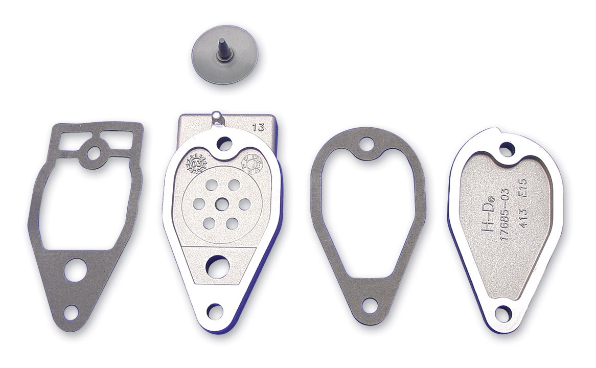 VTwin Mfg. Rocker Box Breather Kit For Harley Twin Cam 19992017