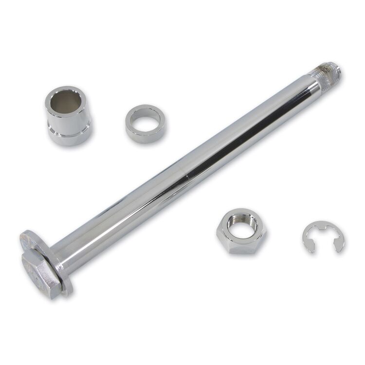 V-Twin Mfg. Chrome Rear Axle Kit For Harley Touring 2008