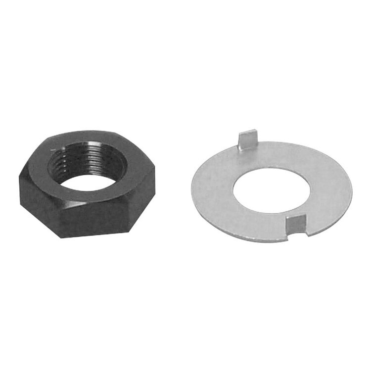 V-Twin Mfg. Sprocket Nut And Lock Tab For Harley FL 1955-1969