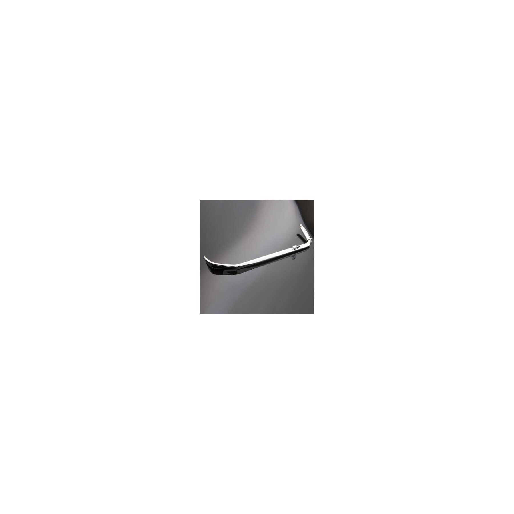 V-Twin Mfg. Extended Chrome Kickstand For Harley Big Twin 1936-1988