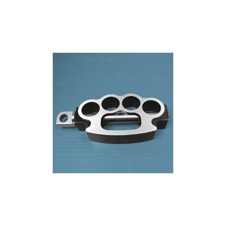 V-Twin Mfg. Natural Alloy Knuckle Kick Starter Pedal