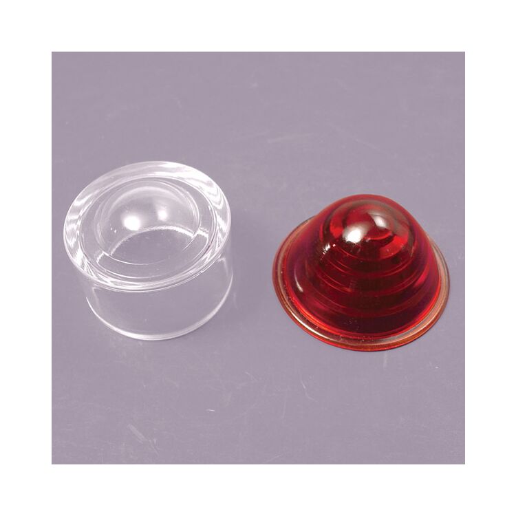 V-Twin Mfg. Cone Style Glass Tail Lamp Lens Set For Harley UL VL 1930-1938