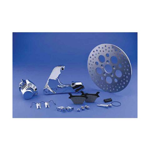 V-Twin Mfg. Rear Caliper & Rotor Kit For Harley FXD 1991-1999