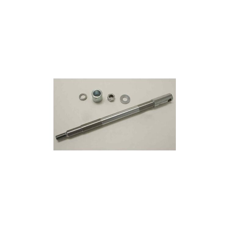 V-Twin Mfg. Replacement Front Axle & Hardware Kit For Harley FLSTF 1996-1999