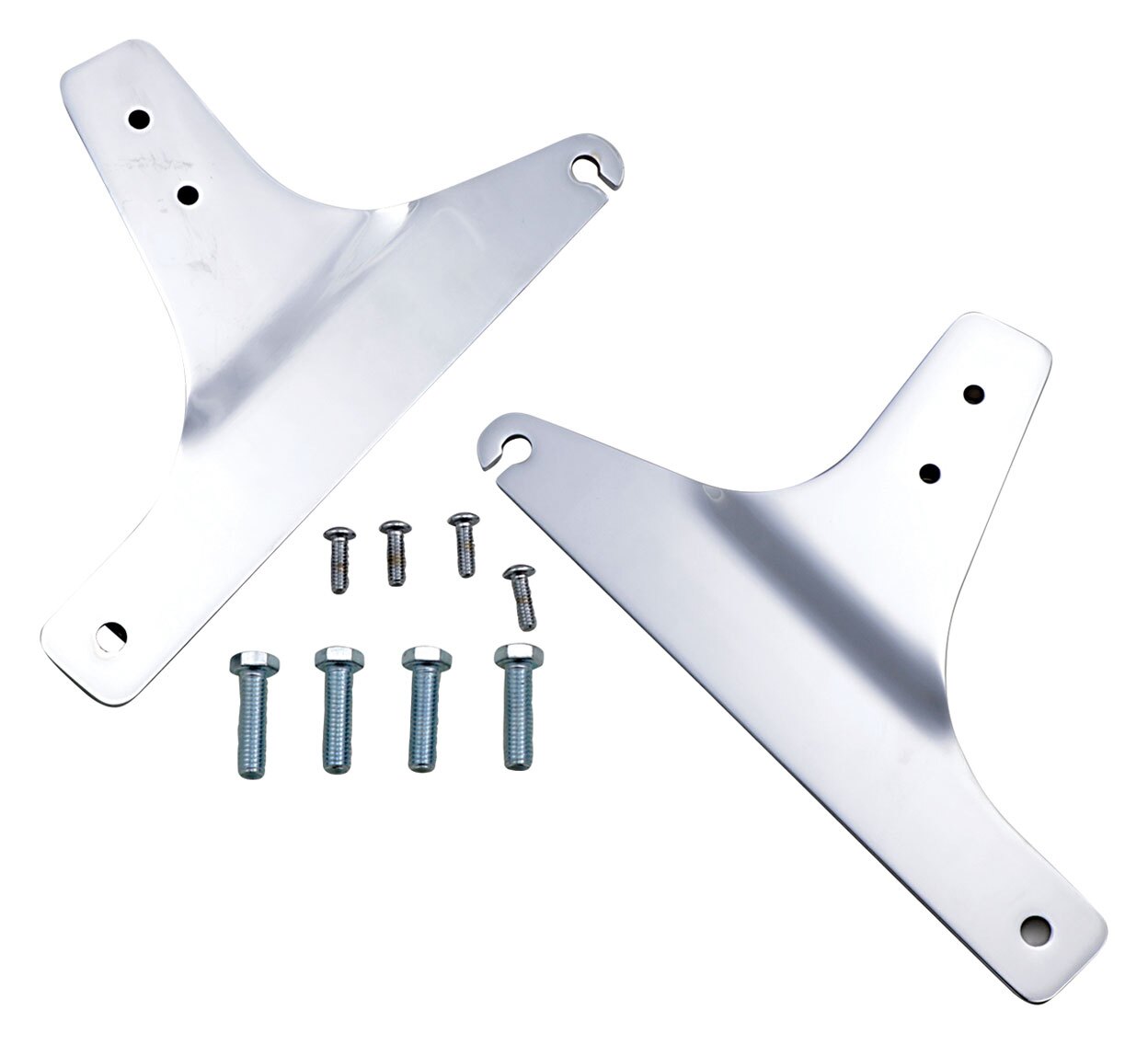 Khrome Werks Sissy Bar Side Plates For Harley FL Softail 19861999