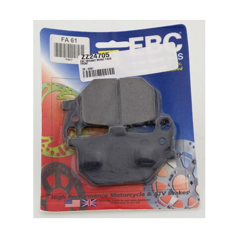 EBC FA61 Organic Front Brake Pads Yamaha 1978-1983