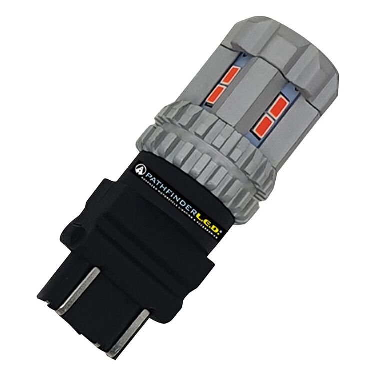 PathfinderLED 3157 Ultra Flash Red LED Bulb For Harley 2004-2025