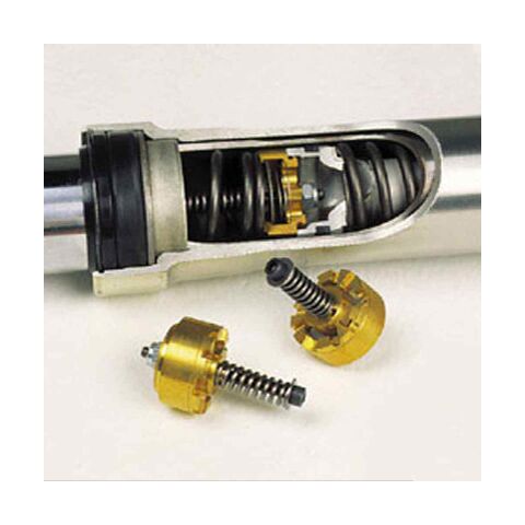 Race Tech Gold Valve Cartridge Fork Emulators For Harley Dyna / V-Rod 2002-2017