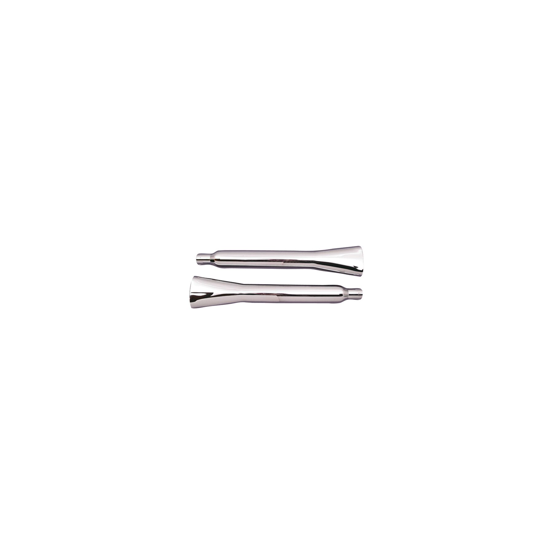 V-Twin Mfg. Wide Oval Muffler Set For Harley Touring 1995-2016