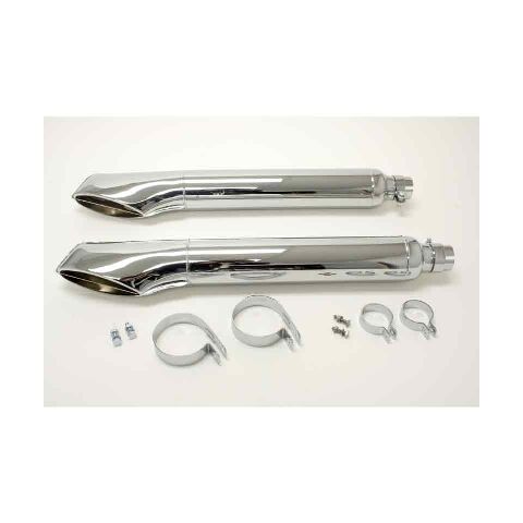 V-Twin Mfg. Original Style Muffler Set For Harley FL 1967-1969