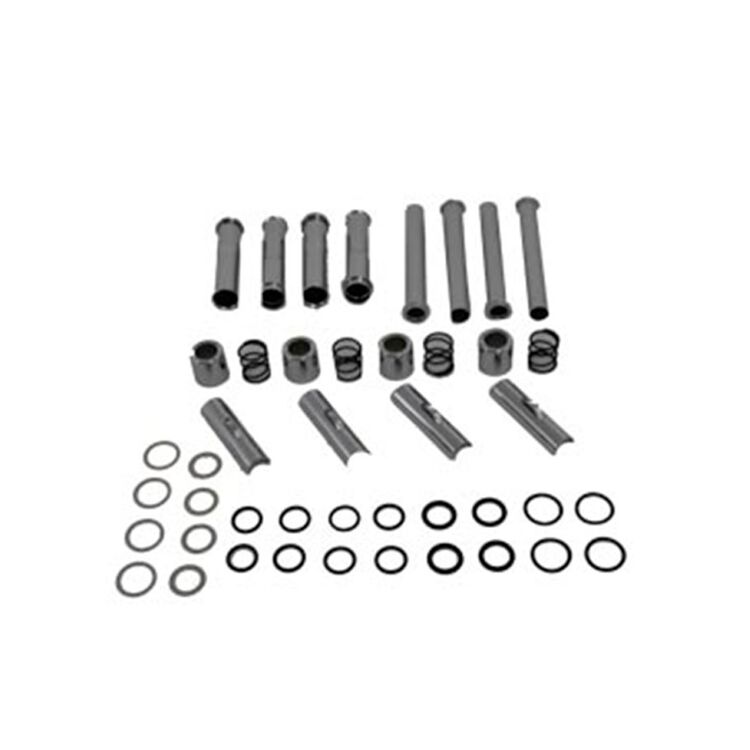 V-Twin Mfg. Chrome Pushrod Cover Kit For Harley Sportster 1986-1989