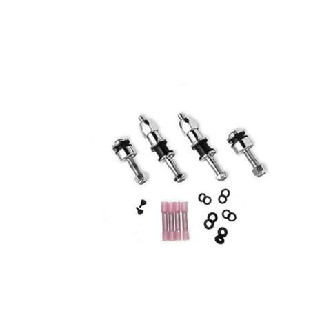 V-Twin Mfg. Detachable Side Plate Docking Hardware Kit For Harley Dyna 1996-2001