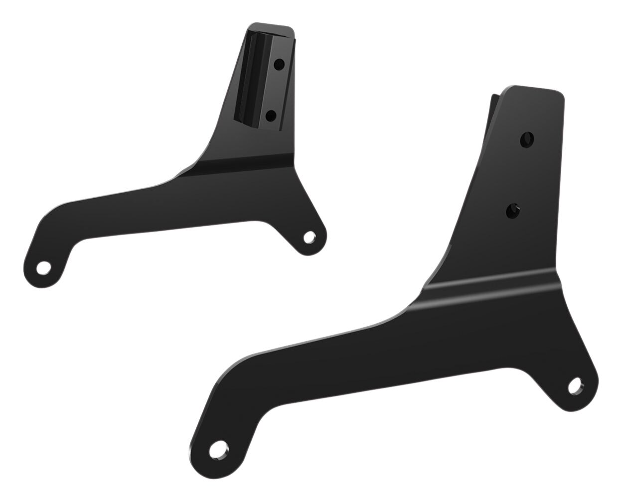 Khrome Werks Sissy Bar Side Plates For Harley FLSB / FXLR 2018-2025 N/A