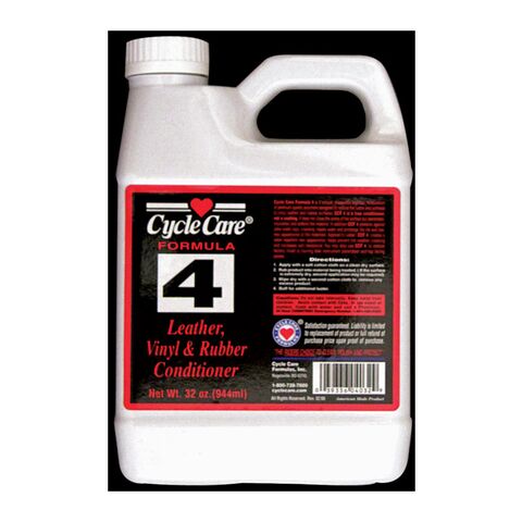 Cycle Care Formula 4 Leather / Vinyl / Rubber Conditioner