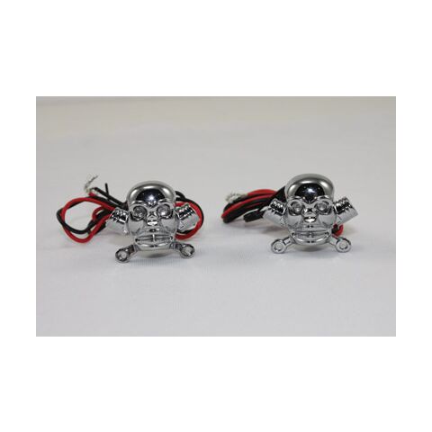 V-Twin Mfg. Cross Bones Krommets
