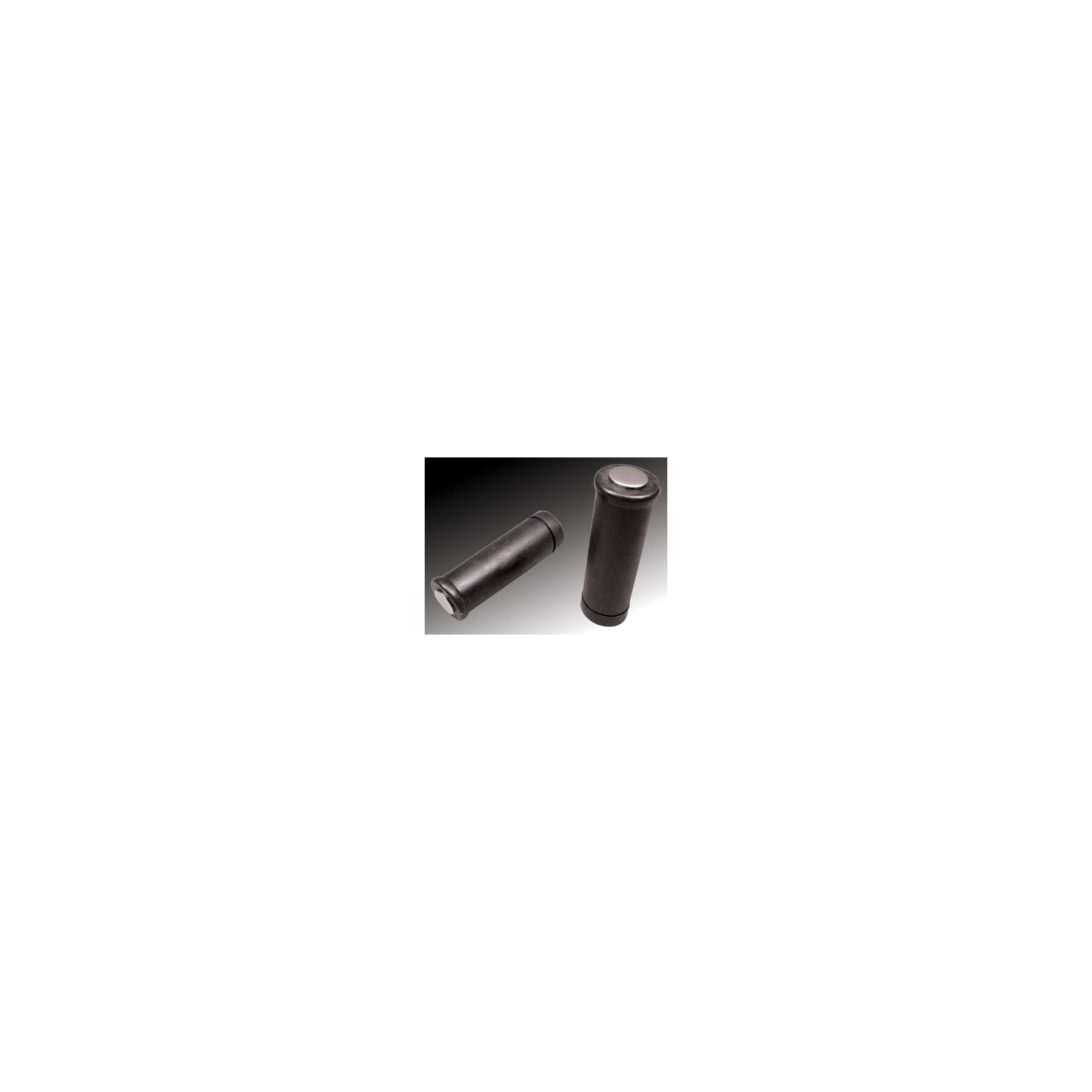 Milwaukee Twins 1 Stock Style Grip Set With Chrome Ends