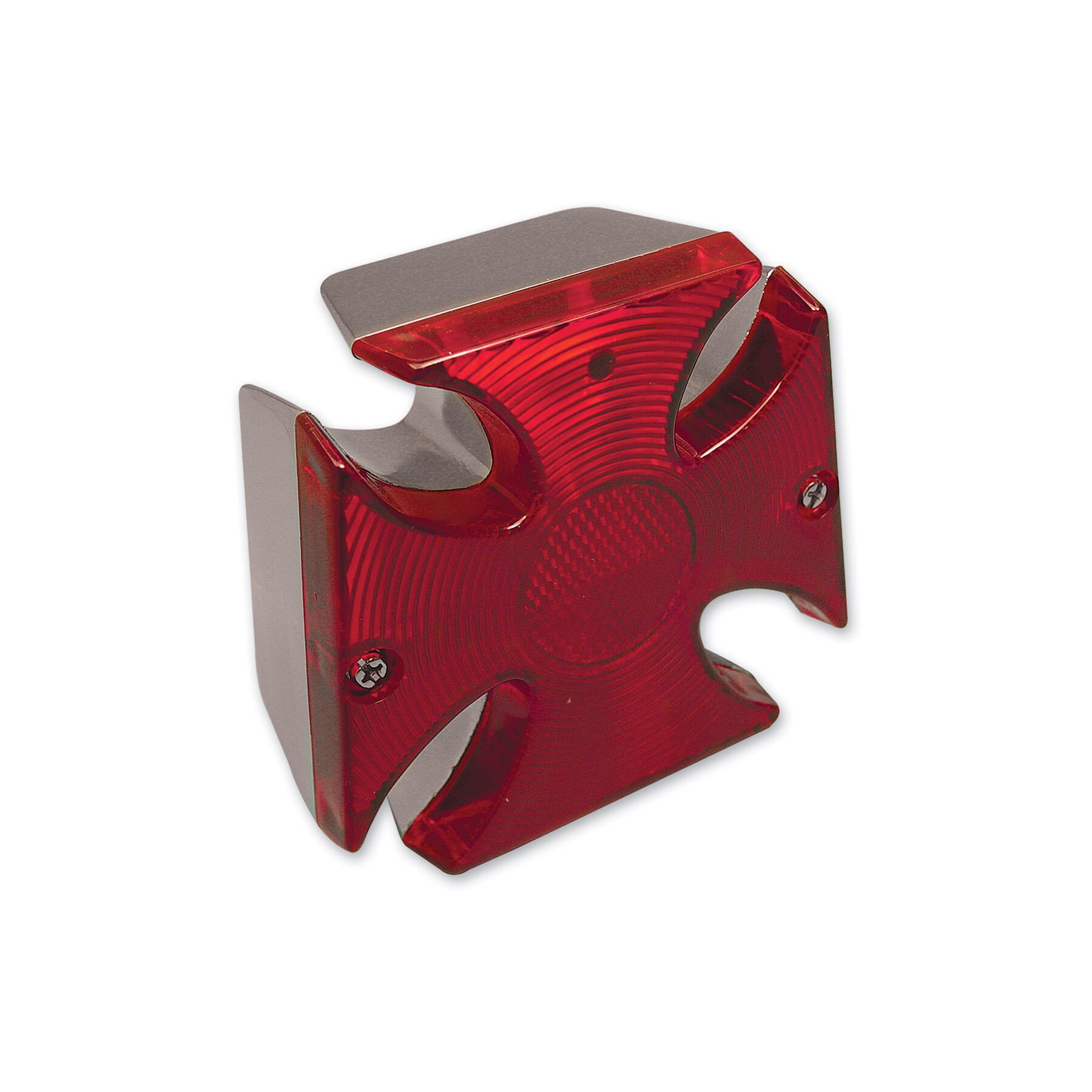 Milwaukee Twins Universal Rear Fender Maltese Cross Light