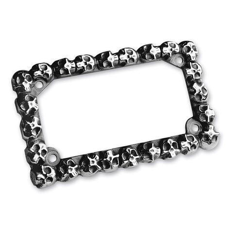 Milwaukee Twins Skull Wrapped License Plate Frame