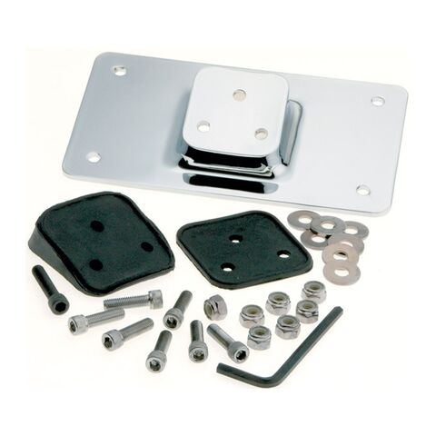 Milwaukee Twins Lay-Down License Plate Mount