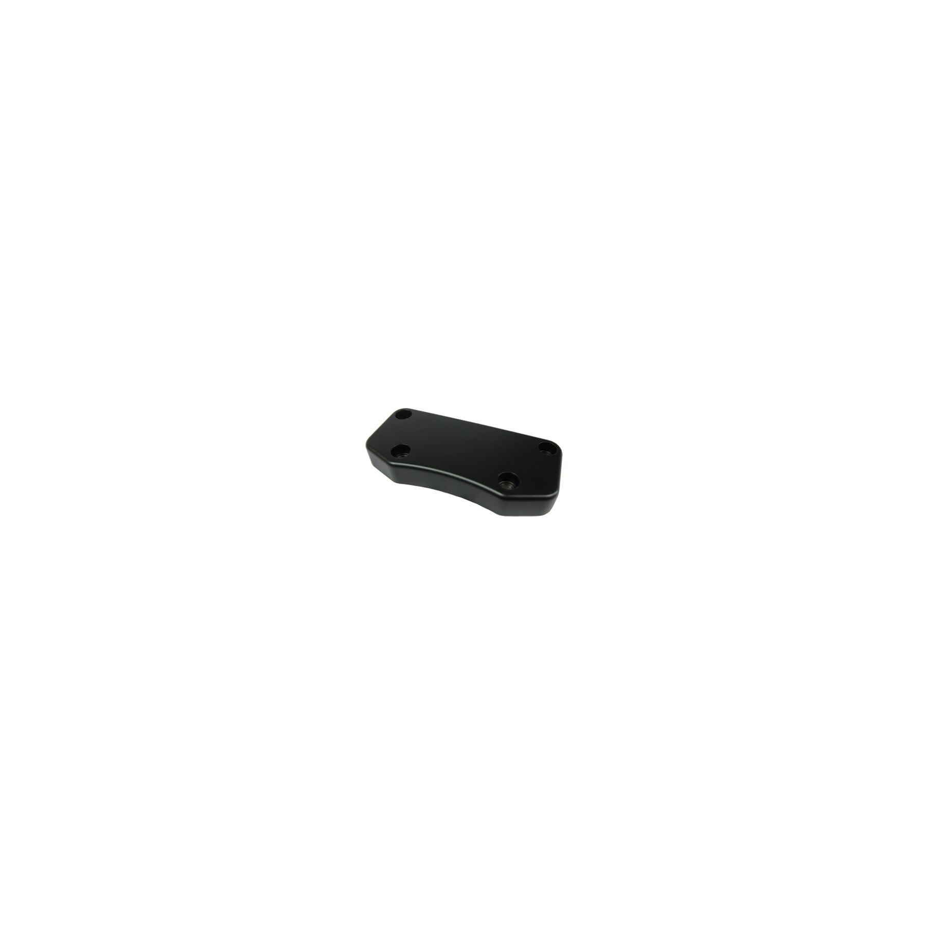 Wild 1 Smooth Riser Top Clamp With Exposed Mount Holes For Harley