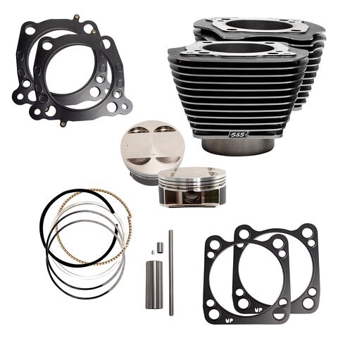 S&S Cycle 128" Big Bore Kit For Harley 117" Milwaukee Eight 2017-2023