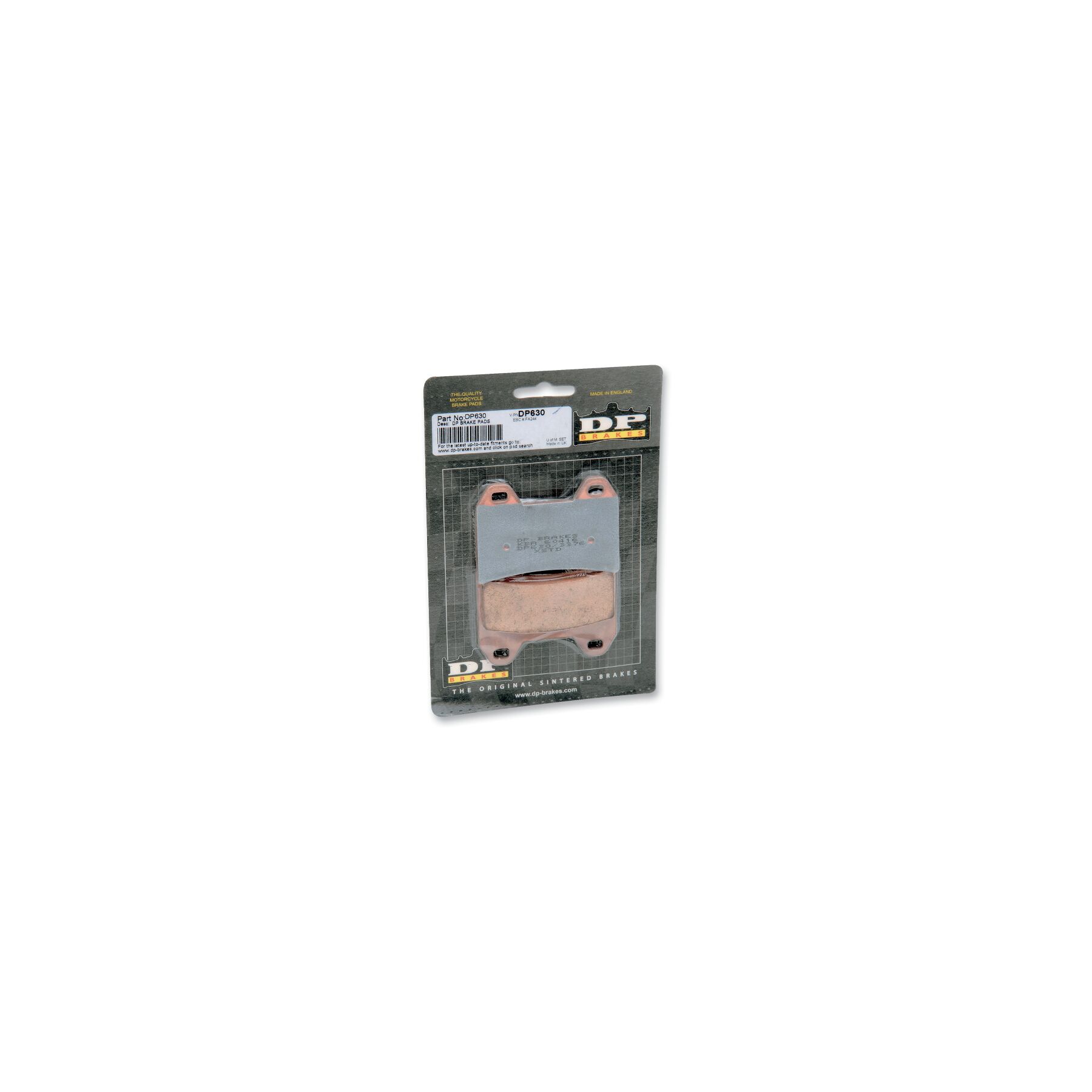 DP Brakes Sintered Front Brake Pads DP630