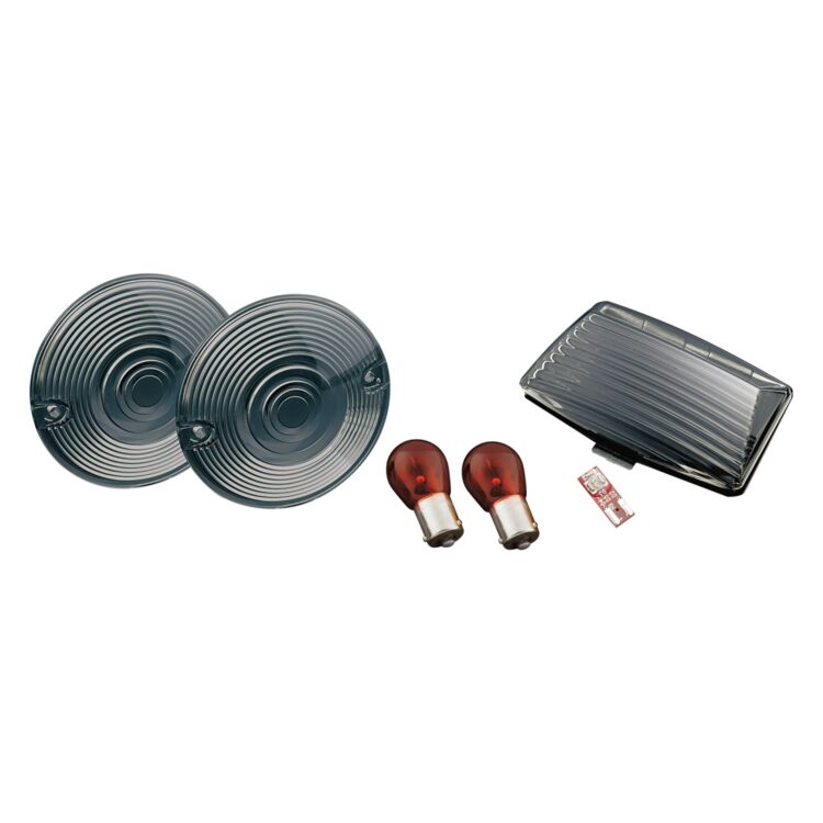 Kuryakyn Rear Turn Signal And Fender Tip Lens Kit For Harley 1986-2017