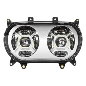 Custom Dynamics ProGLOW Double-X LED Headlights for Harley Road Glide 