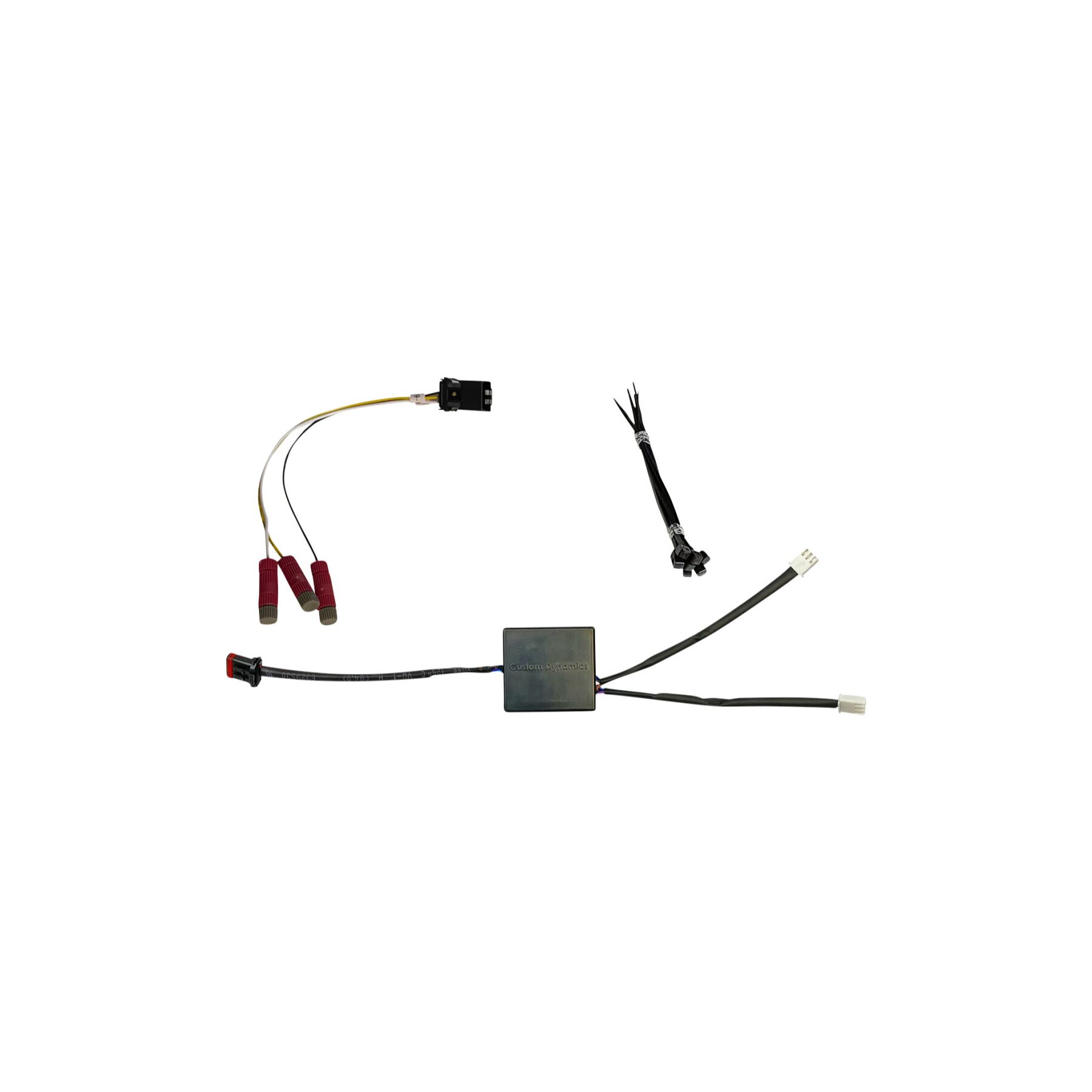 Custom Dynamics Alternating Brake Light Strobe Module For Harley Road 