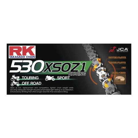 RK Chains 530 XSOZ1