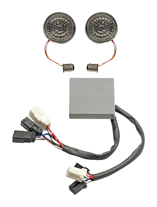 Custom Dynamics Smart LED 1157 Bullet Turn Signal Inserts with