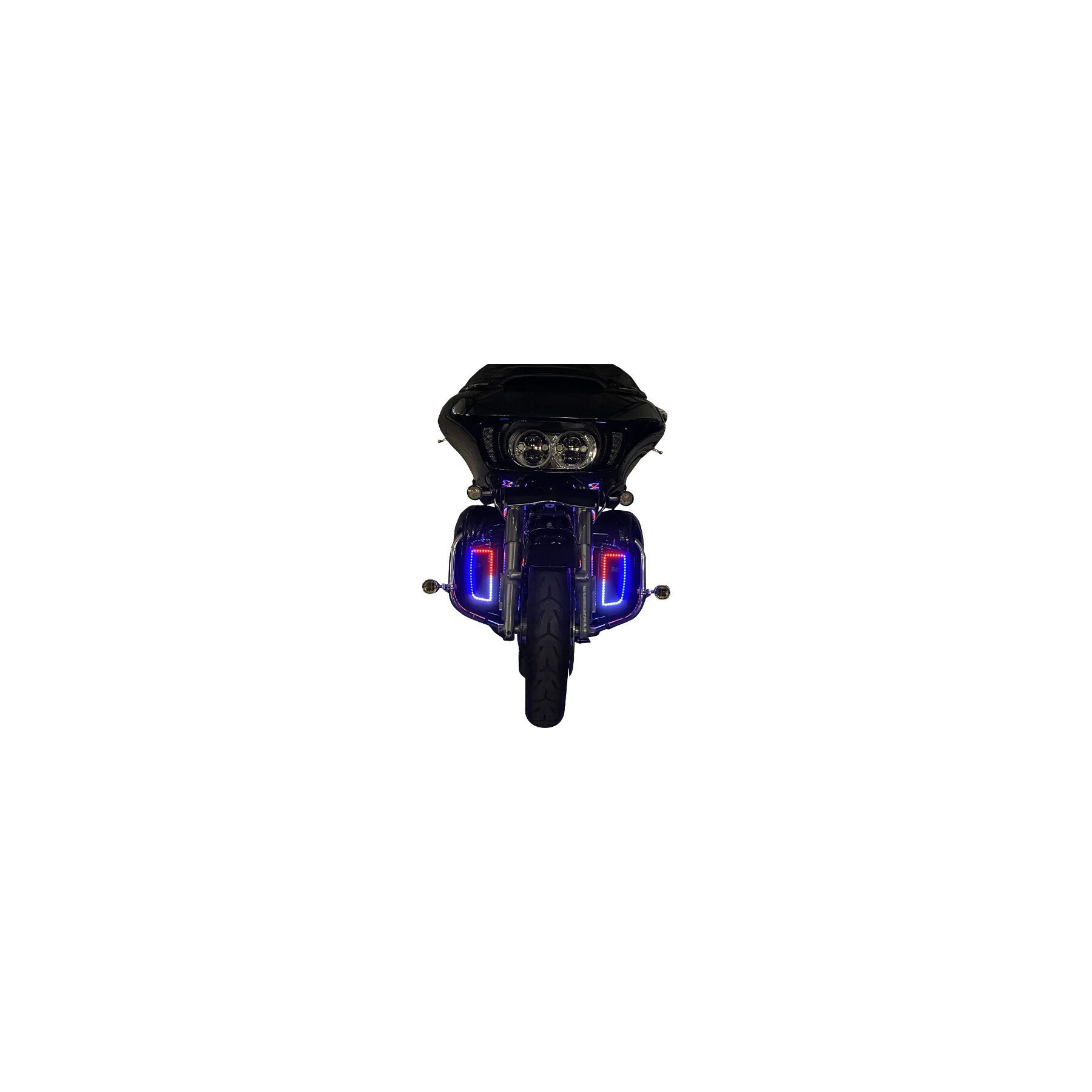 Custom Dynamics ProGLOW LED Lower Fairing Inserts For Harley Touring 2