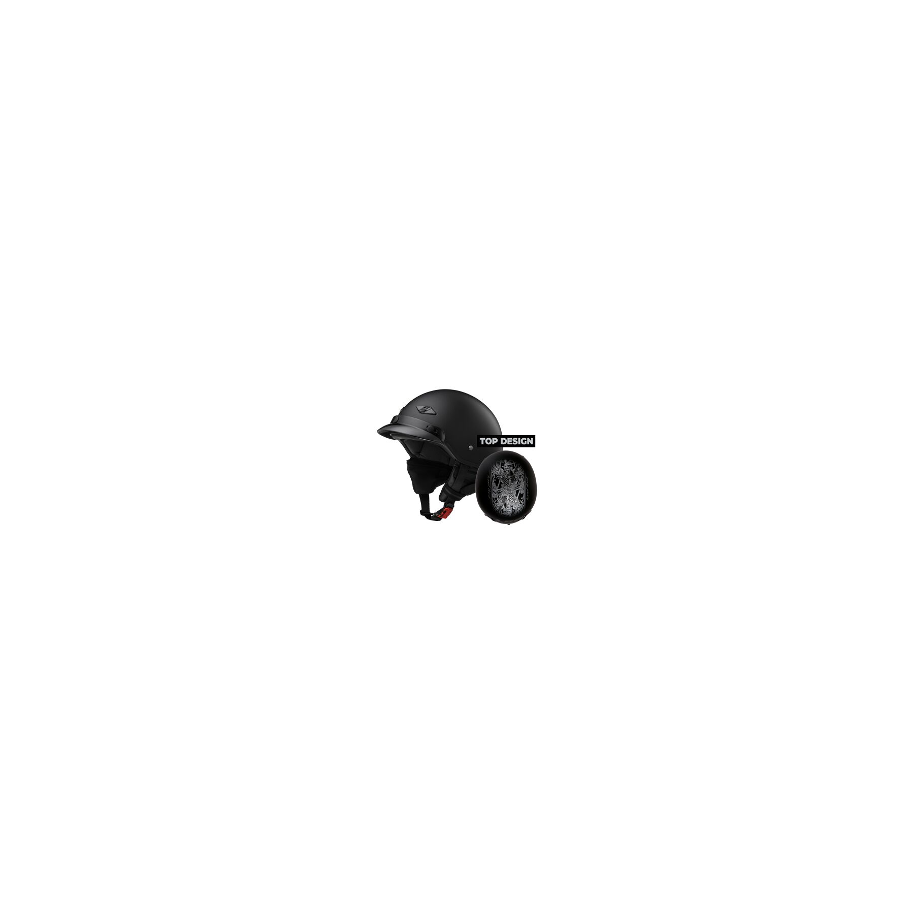 LS2 Bagger Hard Luck Helmet