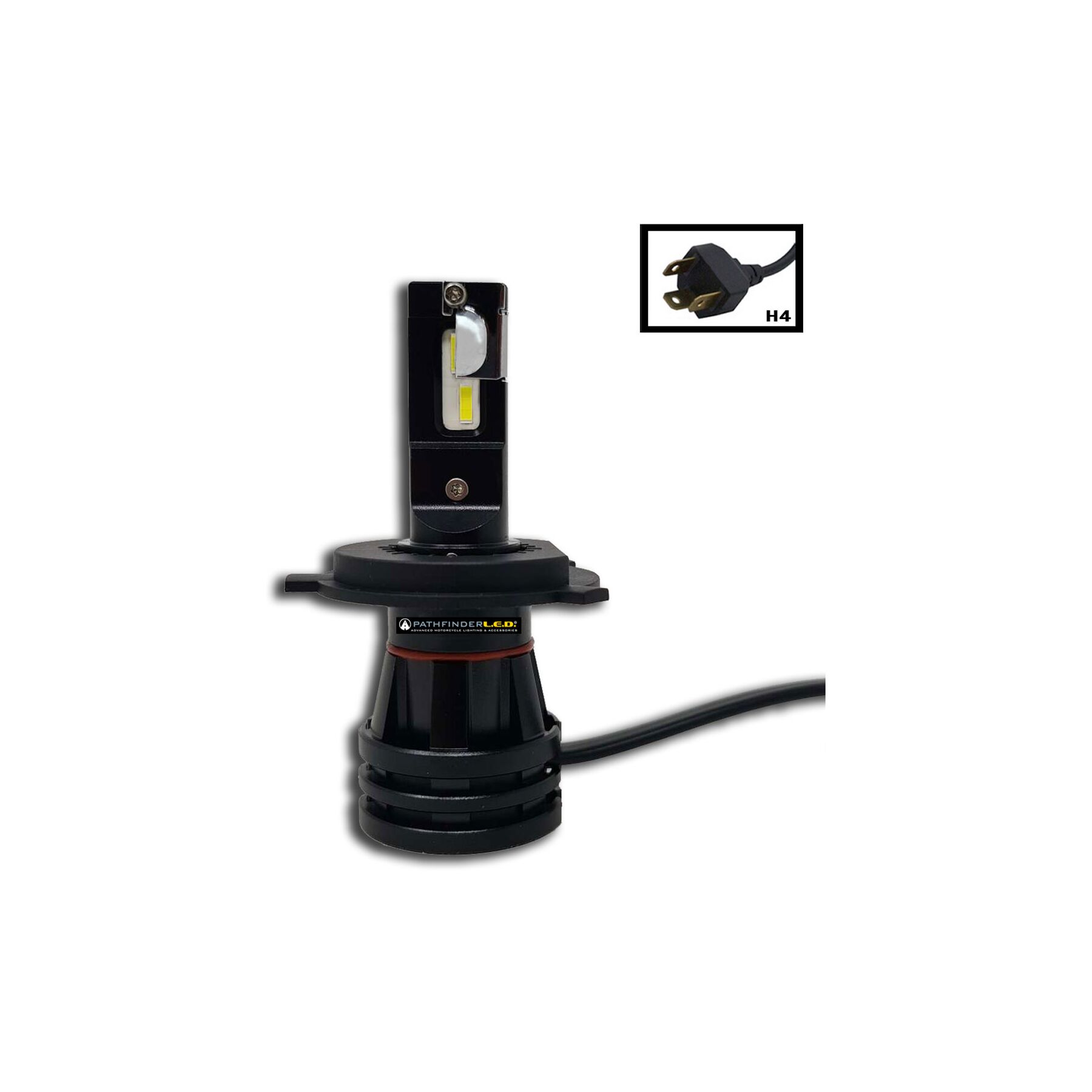PathfinderLED H4 Tri-LED Bulb