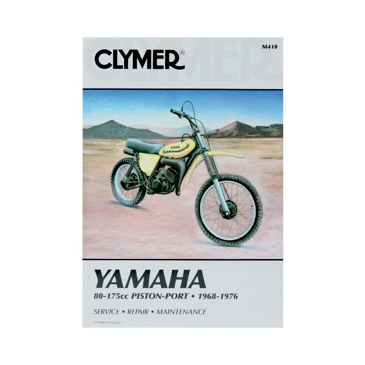 Clymer Manual Yamaha 80cc-175cc Piston Port 1968-1976