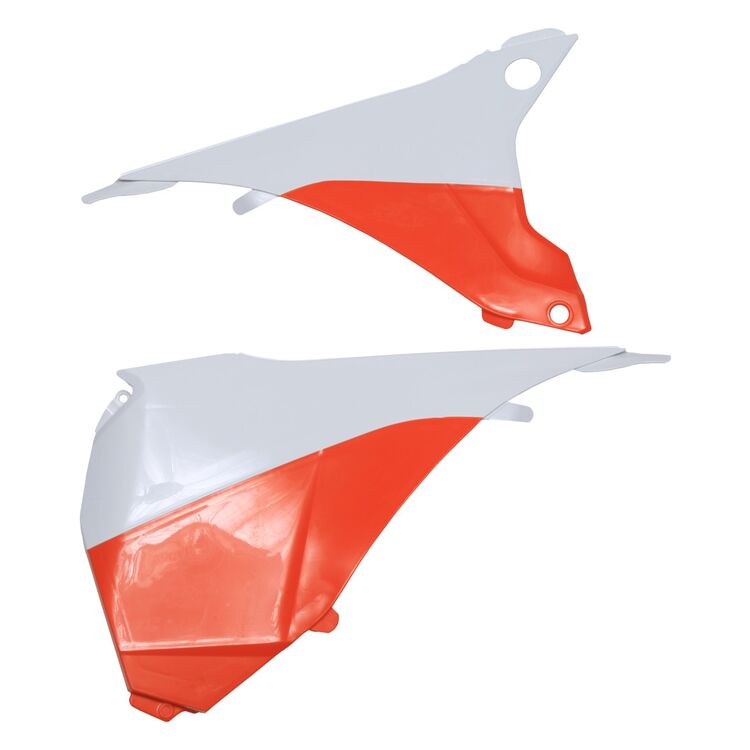 Orange/White