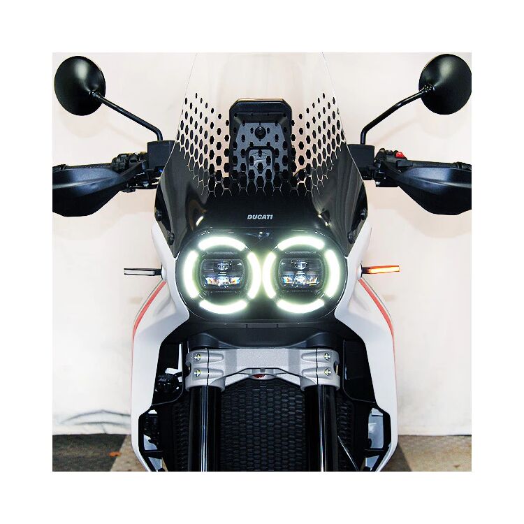 New Rage Cycles LED Front Turn Signals Ducati DesertX 2022-2024