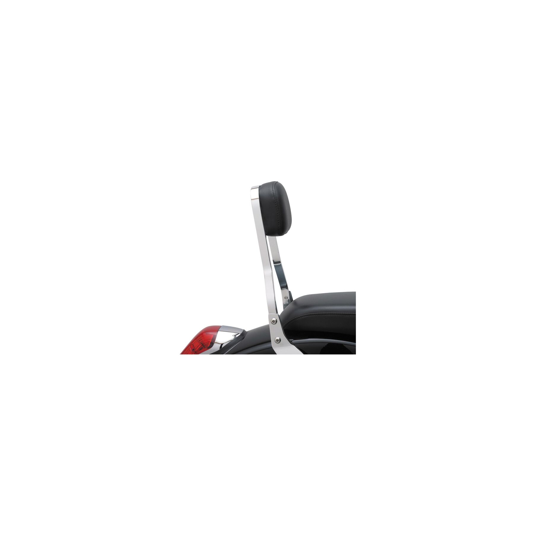 Cobra Standard Square Sissy Bar with Pad For Harley Softail 2000-2006