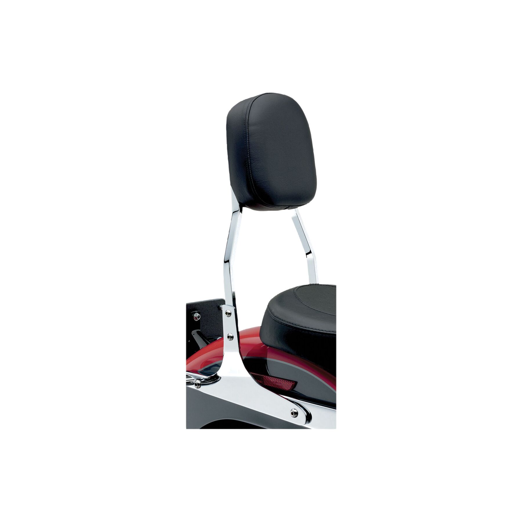 Cobra Standard Square Sissy Bar with Pad For Harley Softail 2000-2017