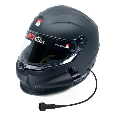 PCI Race Radios Wired Pyrotect Pro Sport Side-Forced-Air Helmet